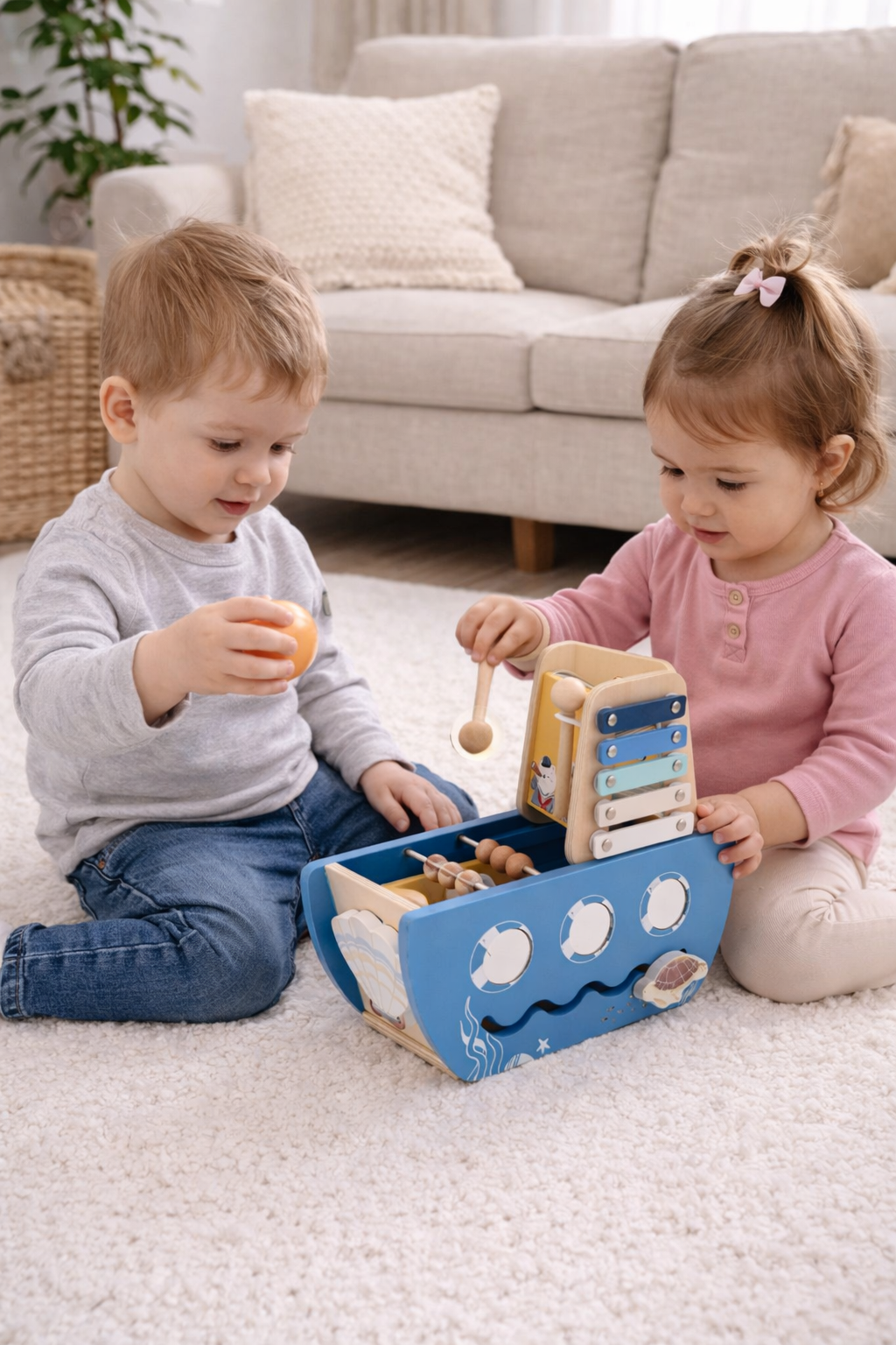 Wooden Multi-Activity Boat
